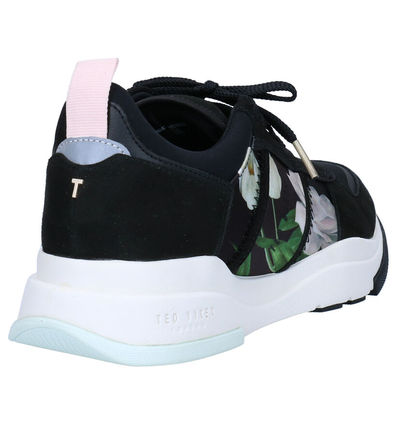 Ted Baker Keaton Zwarte Sneakers in daim (276068)