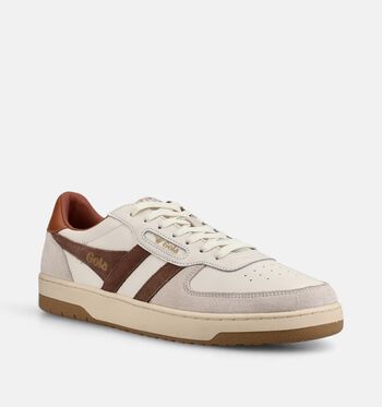 Gola Hawk Low Lage schoenen White/Bone/Dark Khaki/White/ Tobacco/ Navy -HN/White/ Dark Green/off white/otter/umber