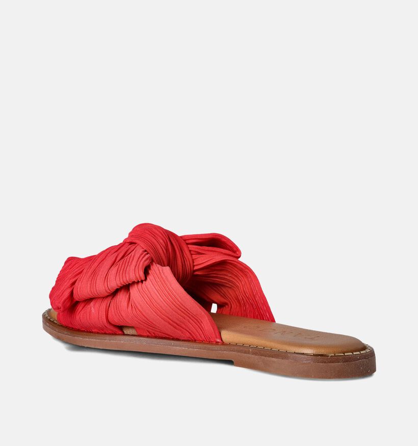 Tango Nu-pieds plates en Rouge pour femmes (362949)