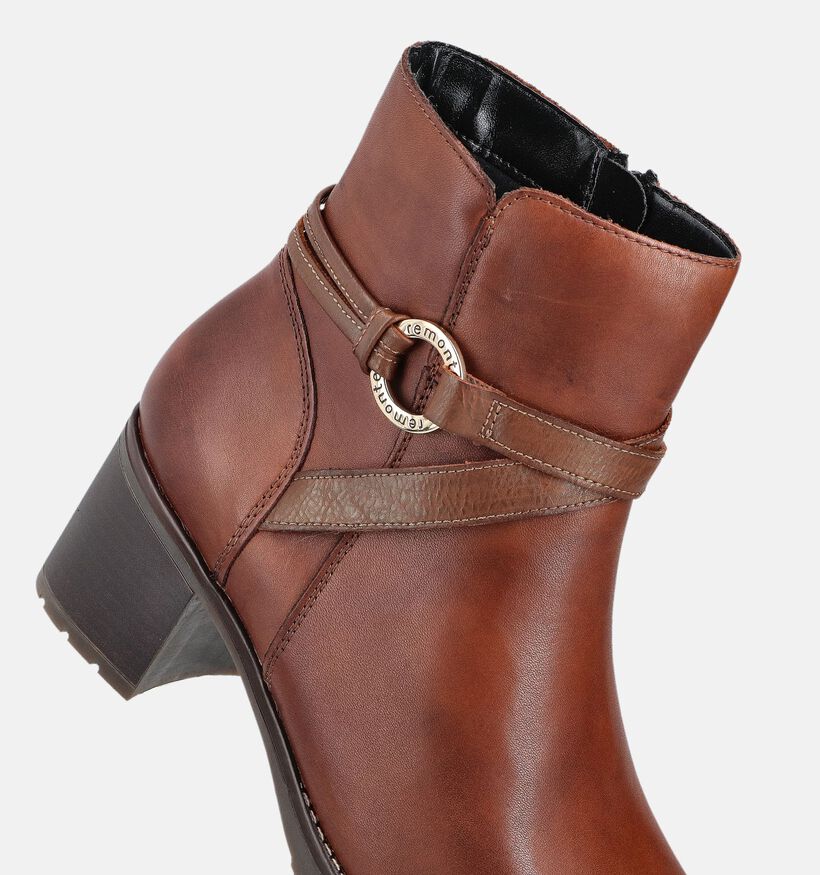 Remonte Bottines &agrave; talons en Marron pour femmes (377943)