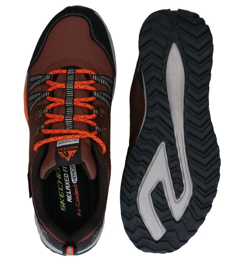 Skechers Equalizer 4.0 Chaussures de marche en Brun en daim (293581)