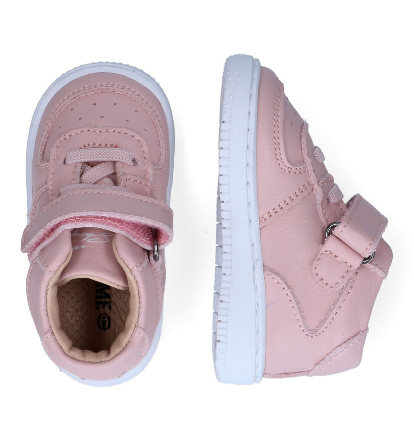 Shoesme Roze Hoge Schoenen voor meisjes (308136) - geschikt voor steunzolen