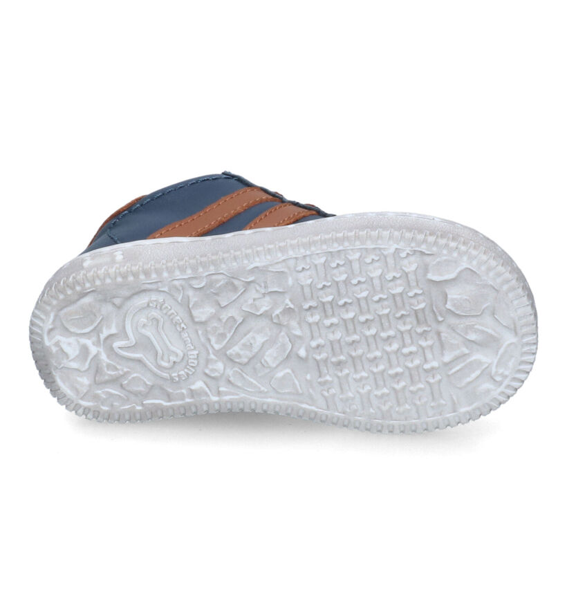 STONES and BONES Nepo Bottines en Cognac pour garçons (303477) - pour semelles orthopédiques