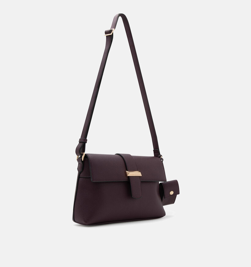 L.Credi Nadira Bordeaux Crossbody tas voor dames (347543)