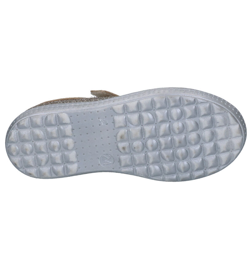 Beberlis Ballerines en Or en textile (271442)