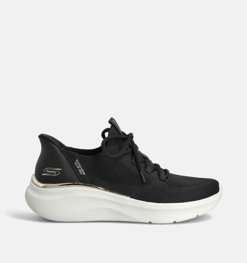 Skechers Bobs Zwarte Sneakers voor dames (359702) - geschikt voor steunzolen