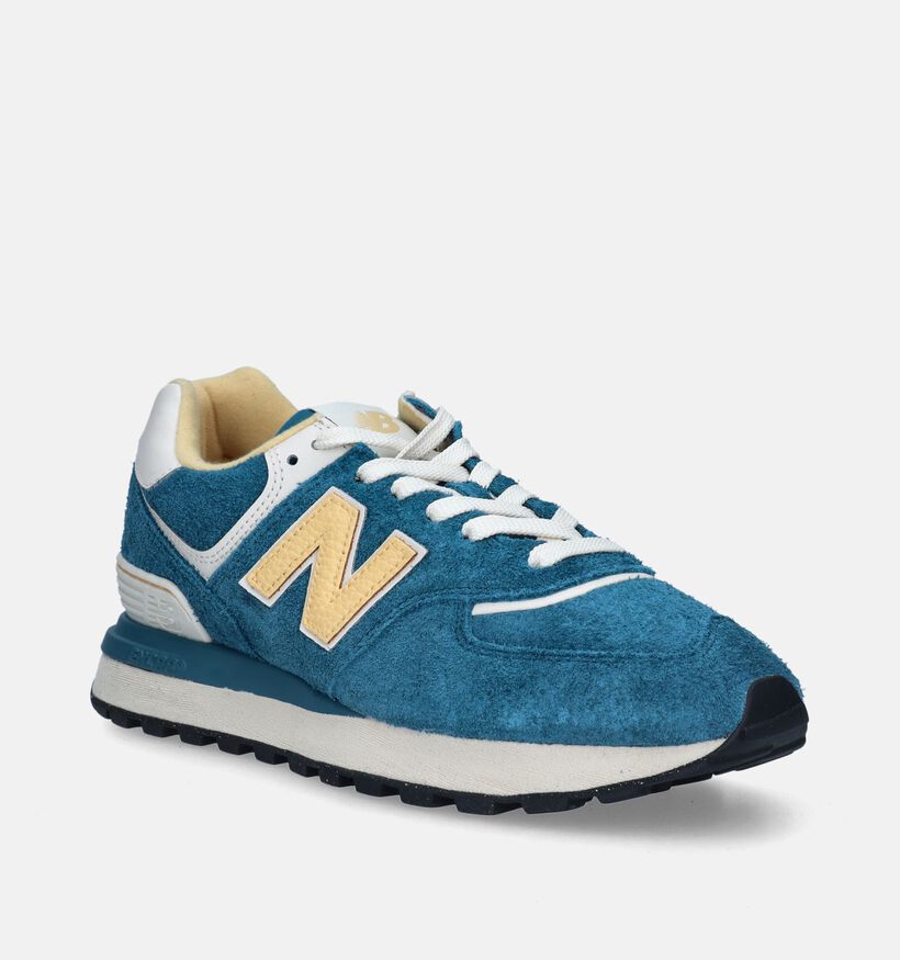 New Balance U 574 Blauwe Sneakers voor jongens, heren (343074) - geschikt voor steunzolen