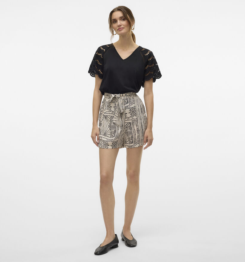 Vero Moda Menny Short en Noir pour femmes (353116)