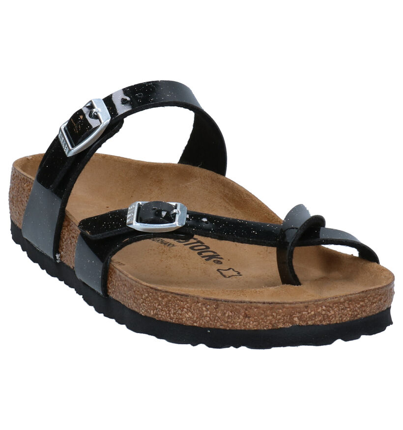 Birkenstock Mayari Zwarte Teenslippers voor dames (338056)