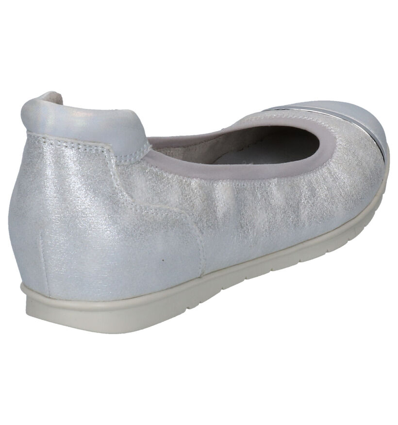 Tamaris TOUCH it Ballerines en Argent en simili cuir (270193)