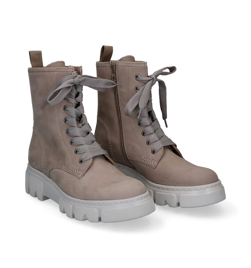 Gabor Best Fitting Bottines en Gris pour femmes (297219) - pour semelles orthopédiques