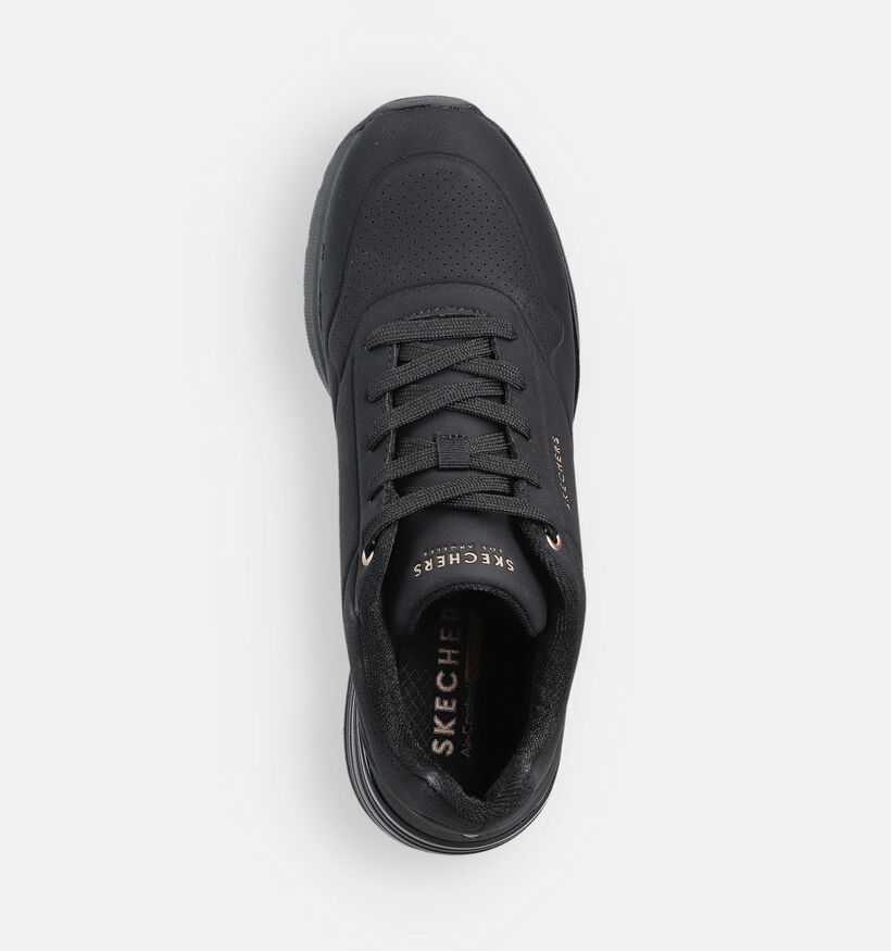 Skechers Millon Air Elevated Zwarte Sneakers voor dames (366476) - geschikt voor steunzolen