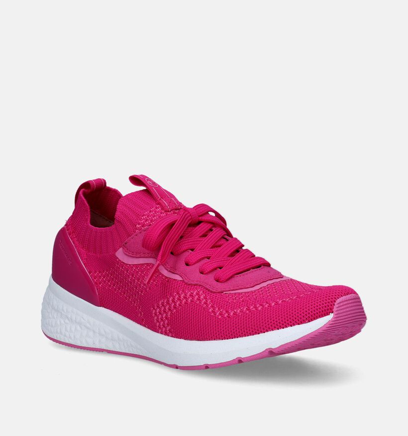 Tamaris Baskets casual en Rose fuchsia pour femmes (335936) - pour semelles orthopédiques