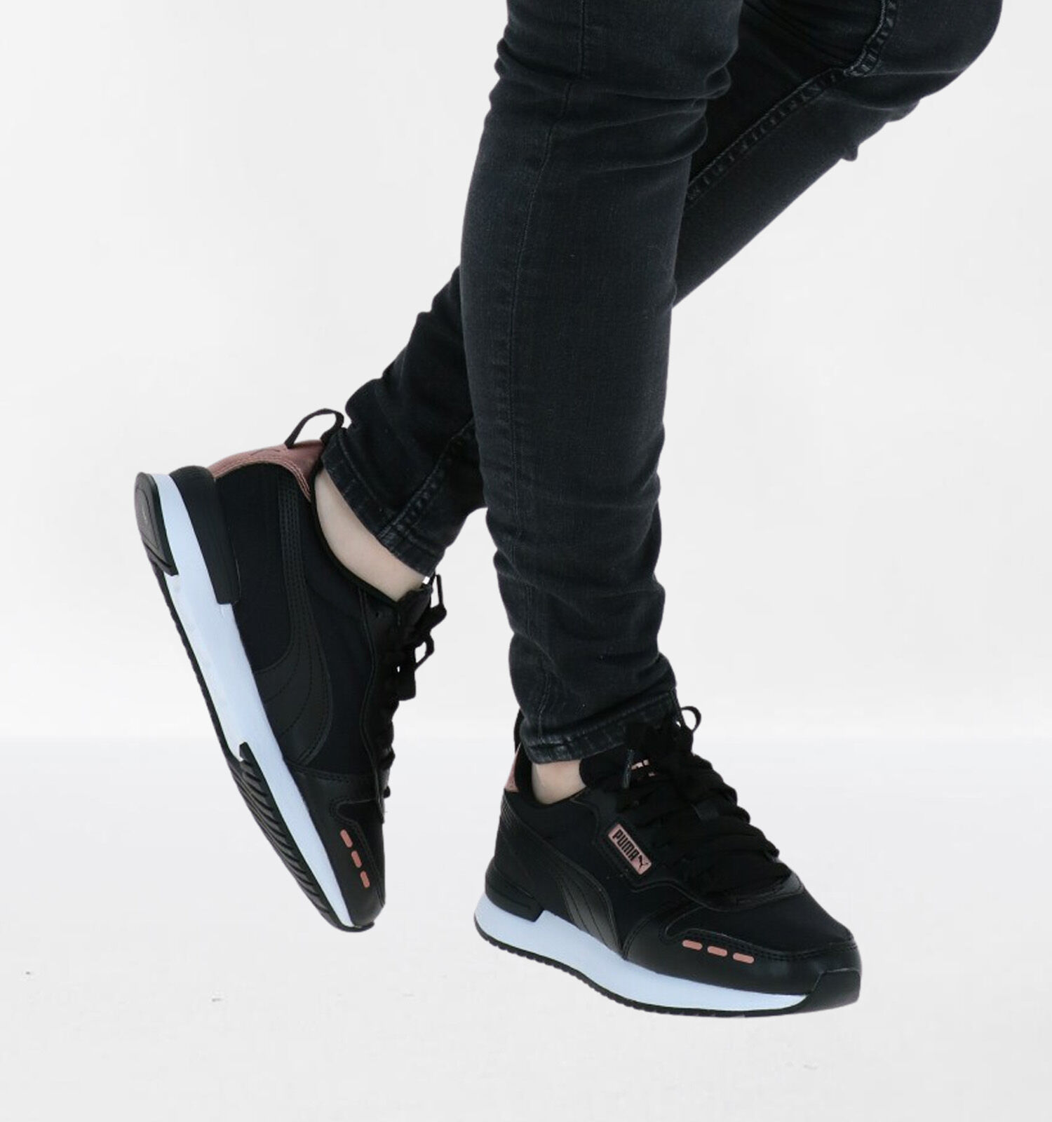 Puma soft foam noir sale