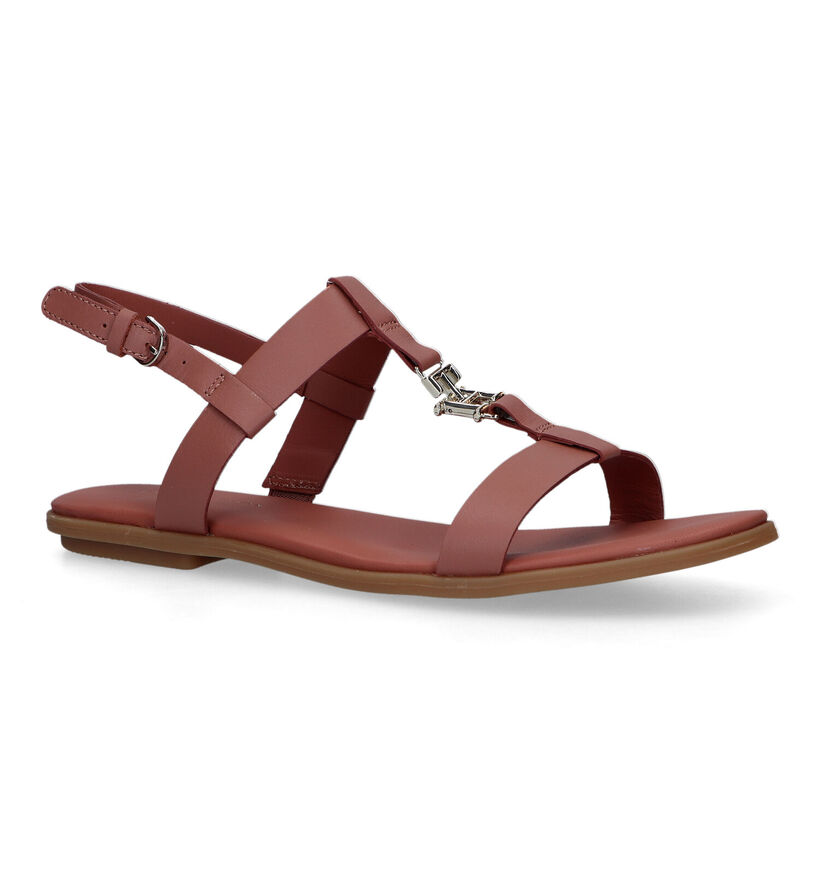 Tommy Hilfiger Flat Sandales en Brun pour femmes (336404)