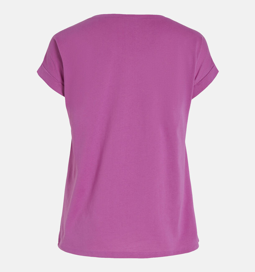 Vila Dreamers New Pure T-shirt en Mauve pour femmes (335449)