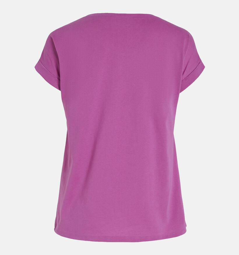 Vila Dreamers New Pure Paarse T-shirt voor dames (335449)