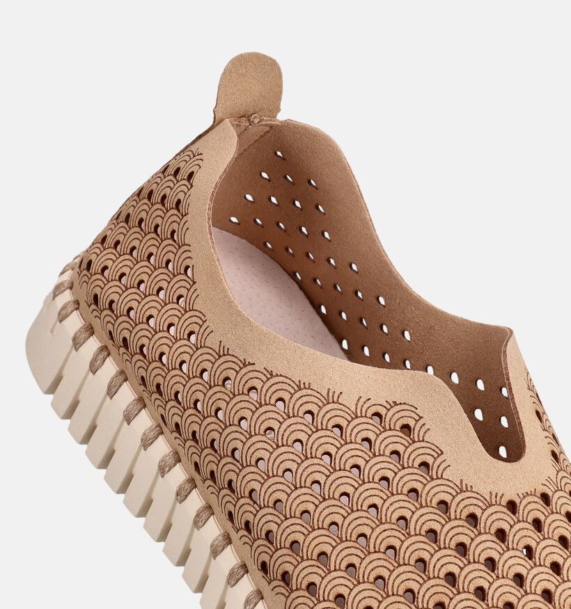 Ilse Jacobsen Tulip Beige Instappers voor dames (372253) - geschikt voor steunzolen