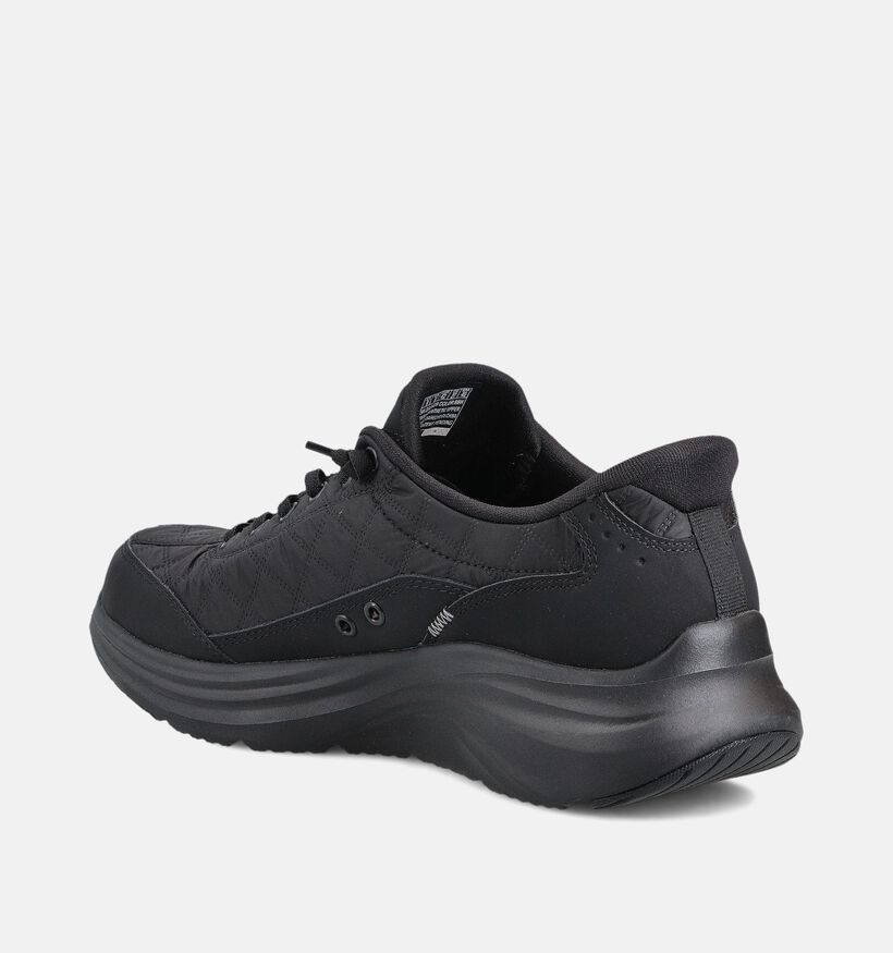 Skechers Contour Foam Cozy Fit Zwarte Sneakers voor heren (366500)