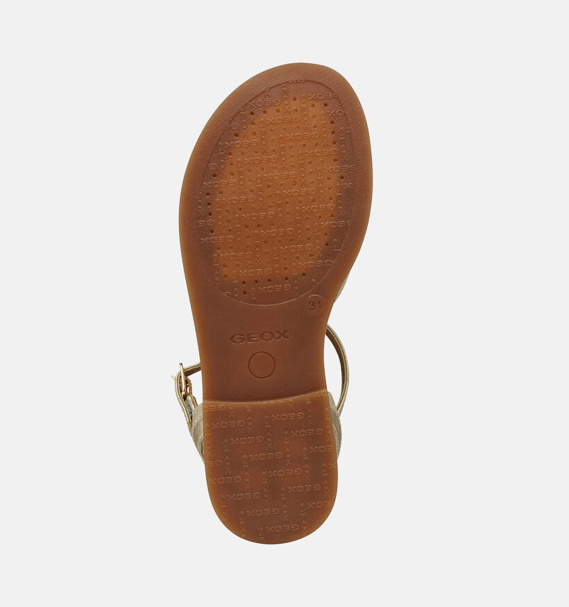Geox J Karly Gouden Sandalen voor meisjes (368879)