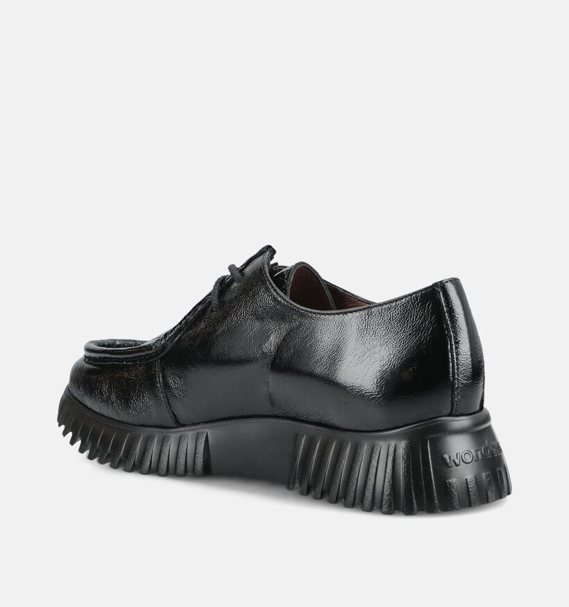 Wonders Zwarte Loafers voor dames (381441) - geschikt voor steunzolen