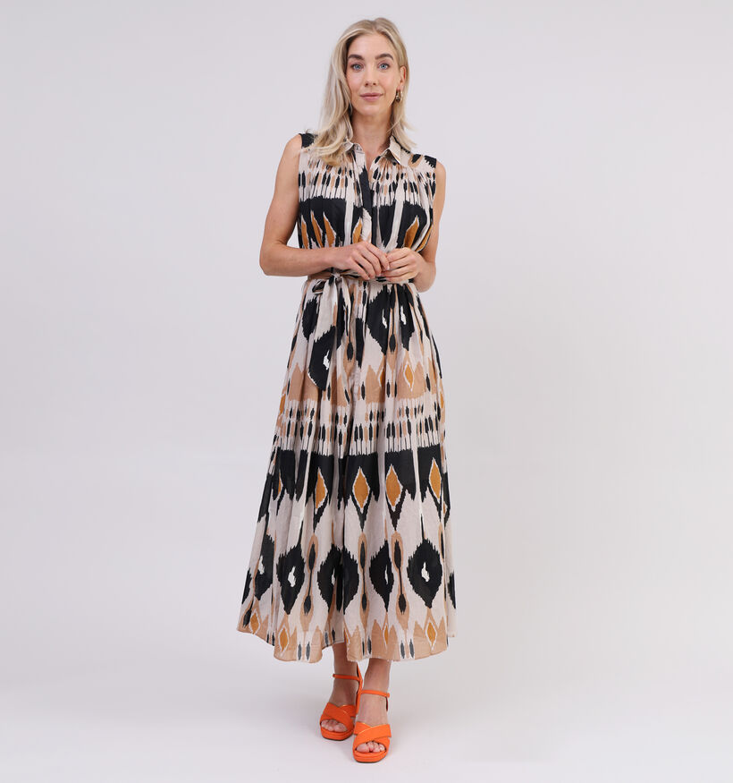 Orfeo Sharon Bruine Maxi jurk voor dames (333685)