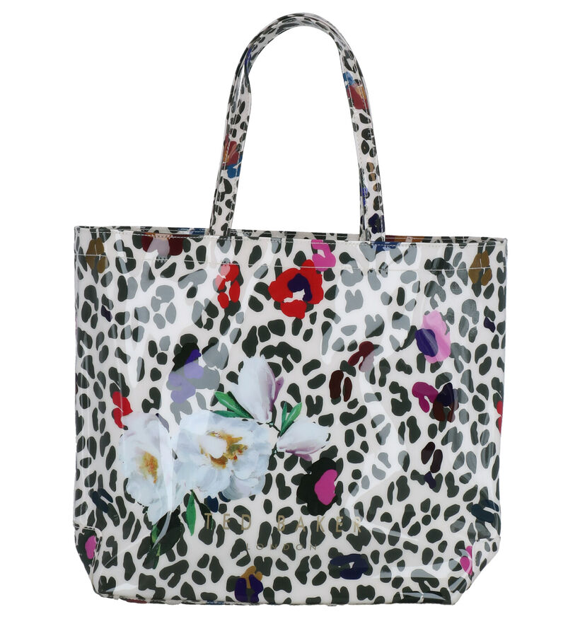 Ted Baker Polycon Wit/Zwarte Shopper Tas in kunststof (264711)