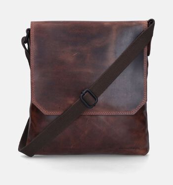 Sac à bandoulière marron