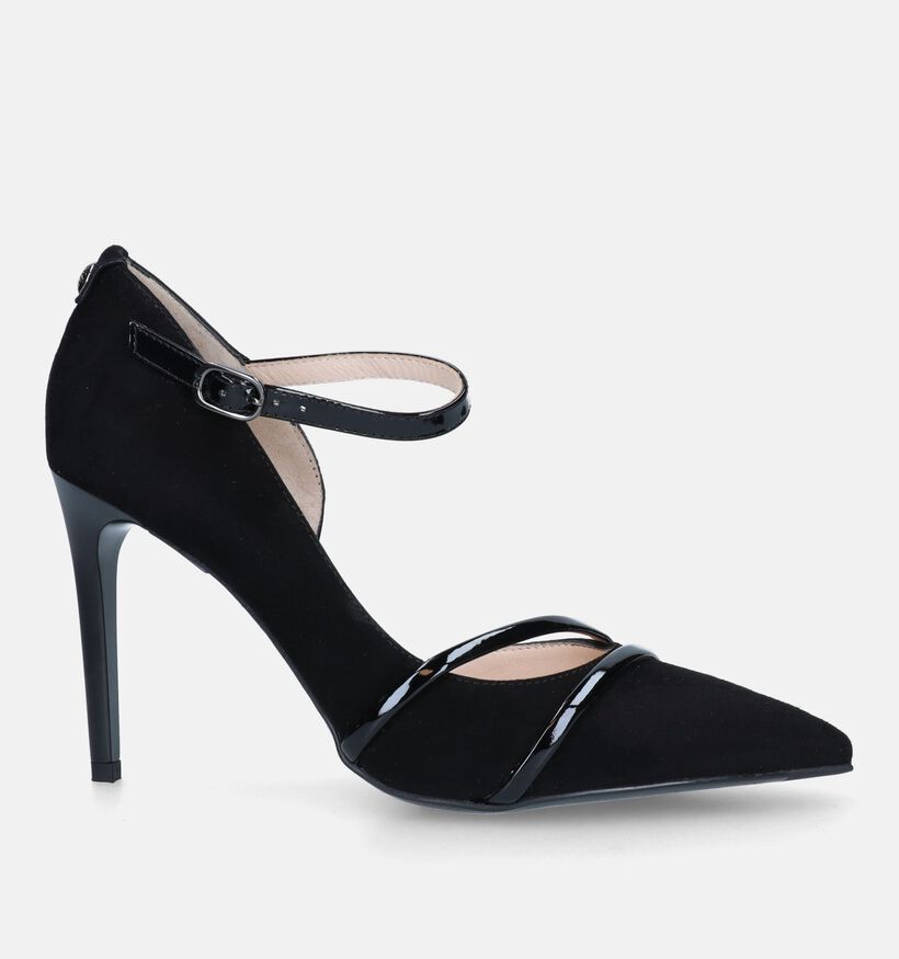 Nerogiardini Zwarte High Heel Pumps Met Riempje voor dames (330793)