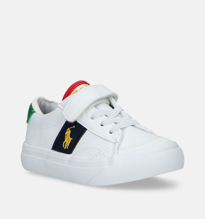 Polo Ralph Lauren Ryley Baskets pour bébé en Blanc pour garçons (336509)