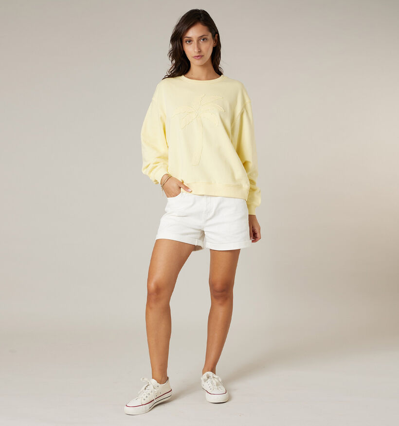 Deeluxe Original Teana Sweatshirt en Jaune pour femmes (369765)