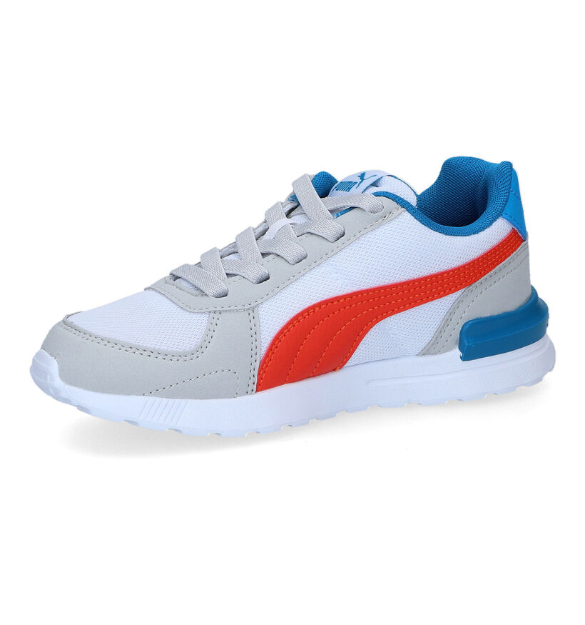 Puma Graviton Grijze Sneakers voor jongens (307184) - geschikt voor steunzolen