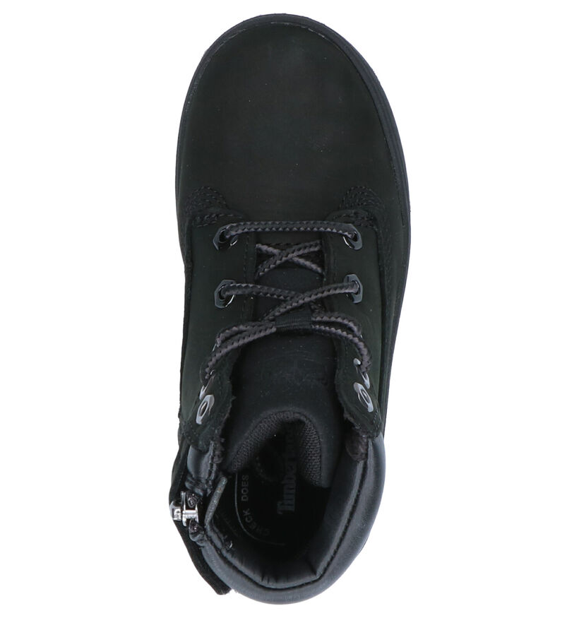 Timberland Davis Square 6 Inch Bottines en Noir pour garçons (293805) - pour semelles orthopédiques