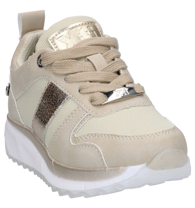 Xti Baskets basses en Beige en simili cuir (281198)