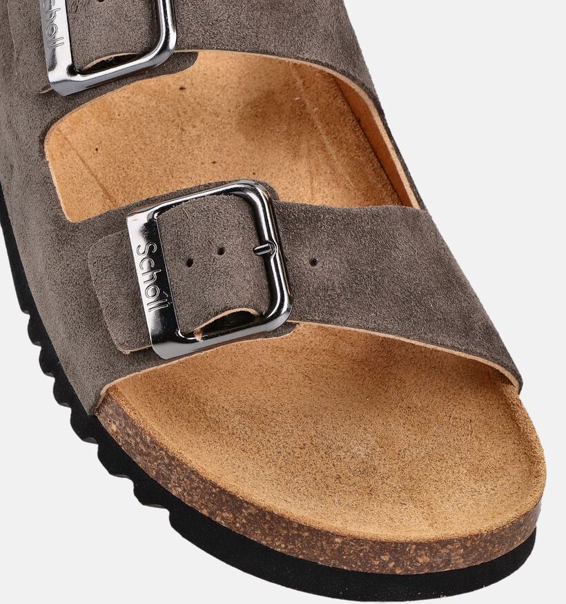 Scholl Julien Grijze Slippers voor heren (369902)