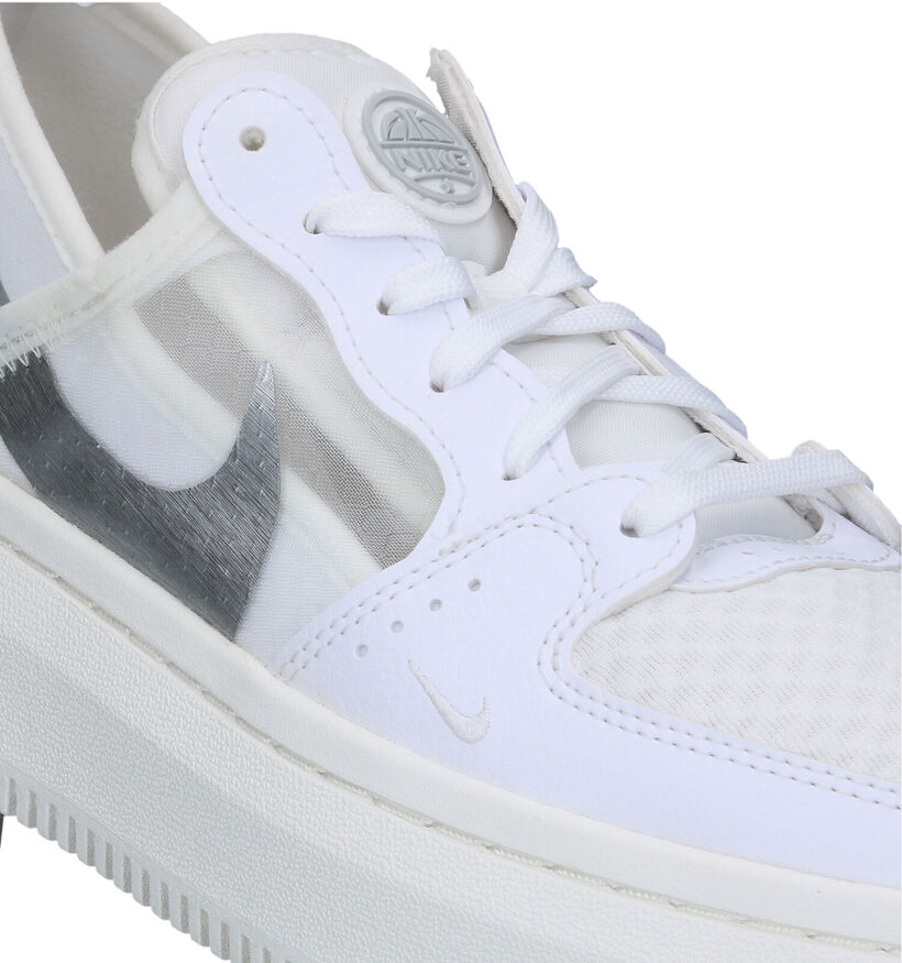 Nike Court Vision Alta Baskets en Blanc pour femmes (324605)