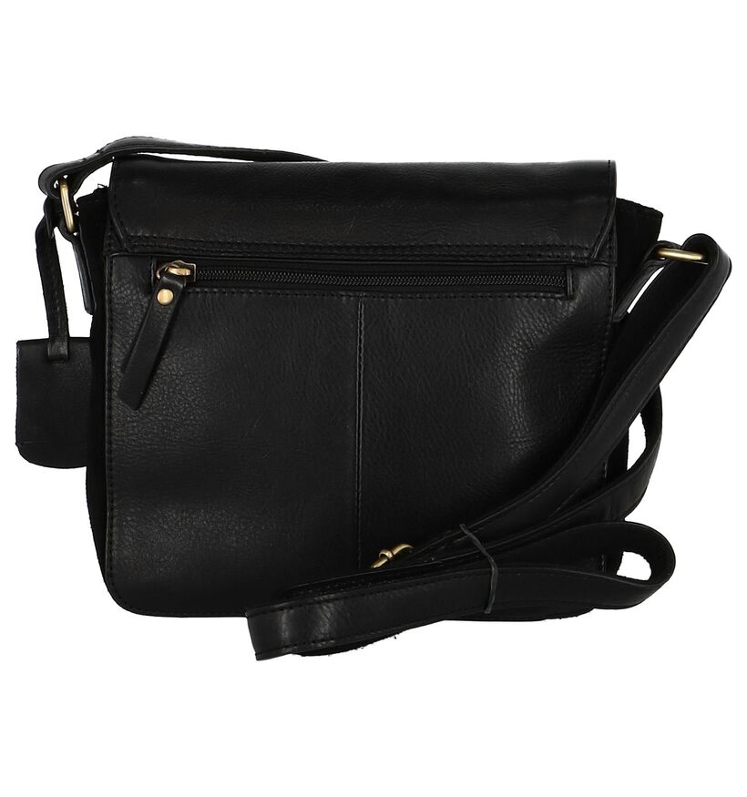 Burkely Sylvie Star Donkergroene Crossbody Tas in daim (235369)