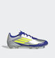 adidas F50 League Chaussures de foot en Argent/Bleu pour hommes (366388) - pour semelles orthopédiques
