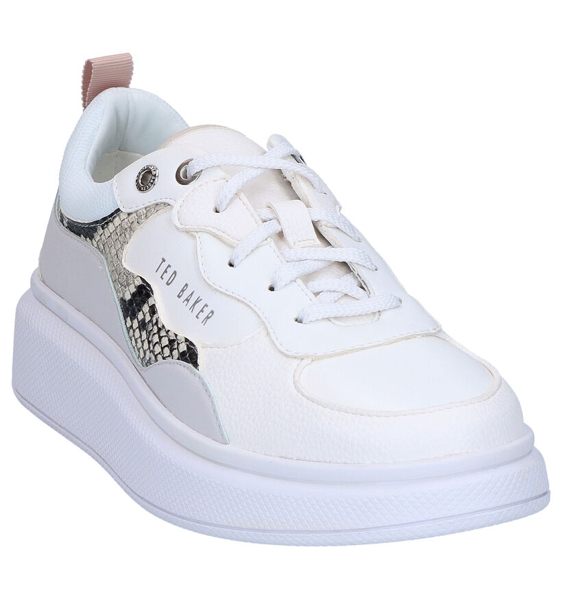 Ted Baker Arellis Witte Sneakers in kunstleer (264998)