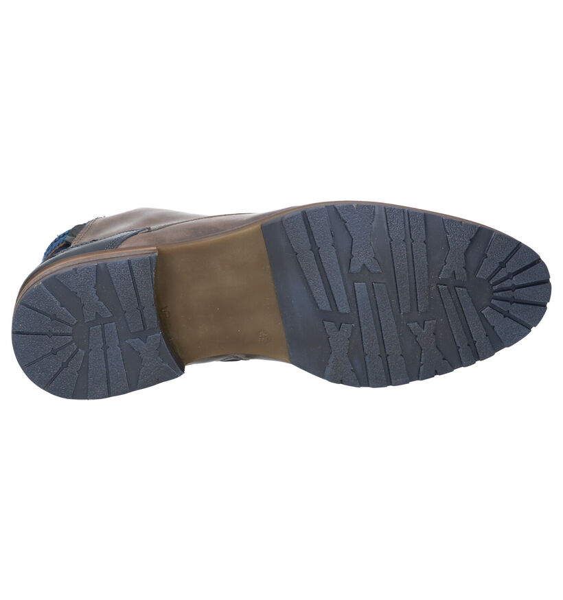 Bullboxer Chaussures classiques en Gris en cuir (260597)