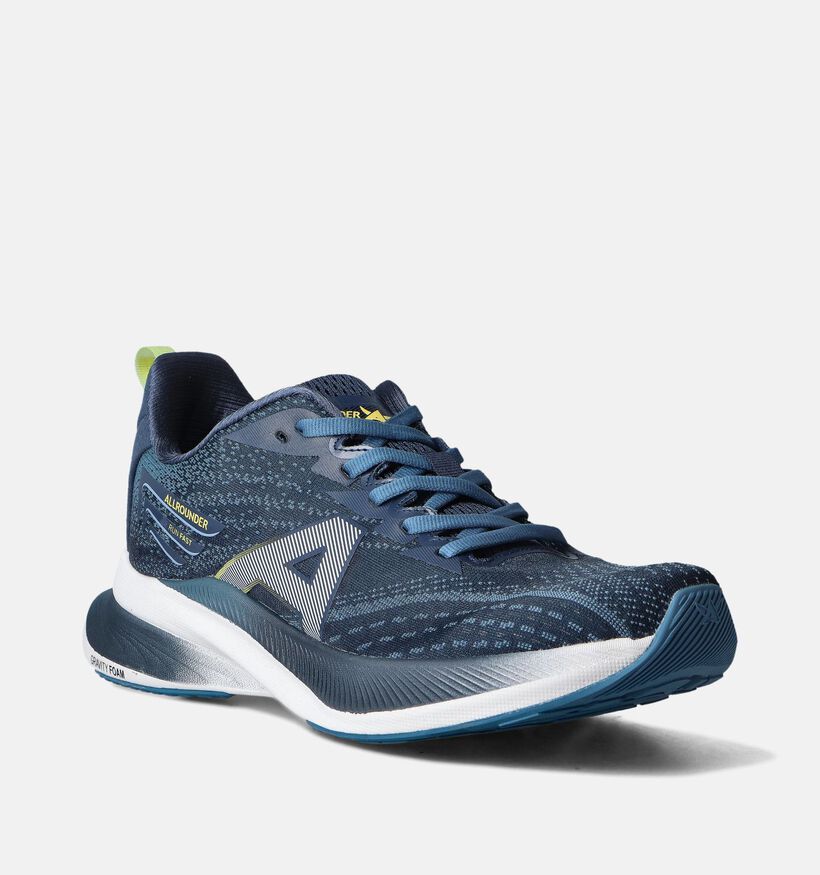 Allrounder Run Fast Baskets basses en Bleu pour hommes (354275) - pour semelles orthopédiques