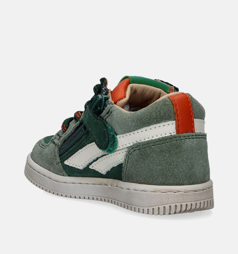 STONES and BONES Nomi Chaussures pour bébé en Vert pour garçons (345766) - pour semelles orthopédiques