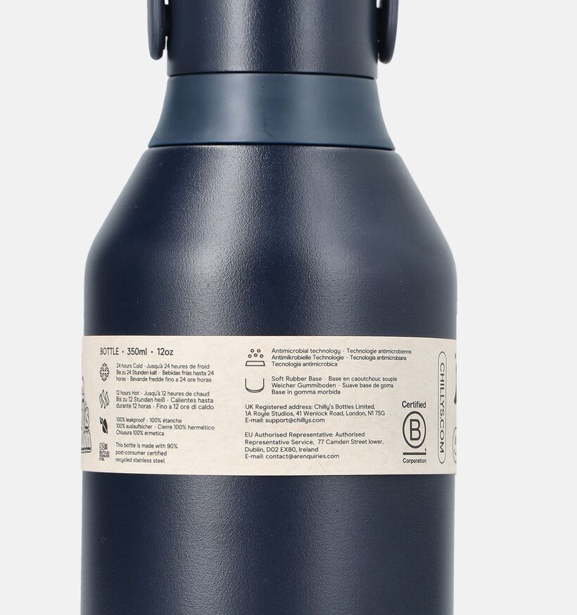 Chilly's Series 3 Donkerblauwe Drinkbus 350ml voor dames (381611)