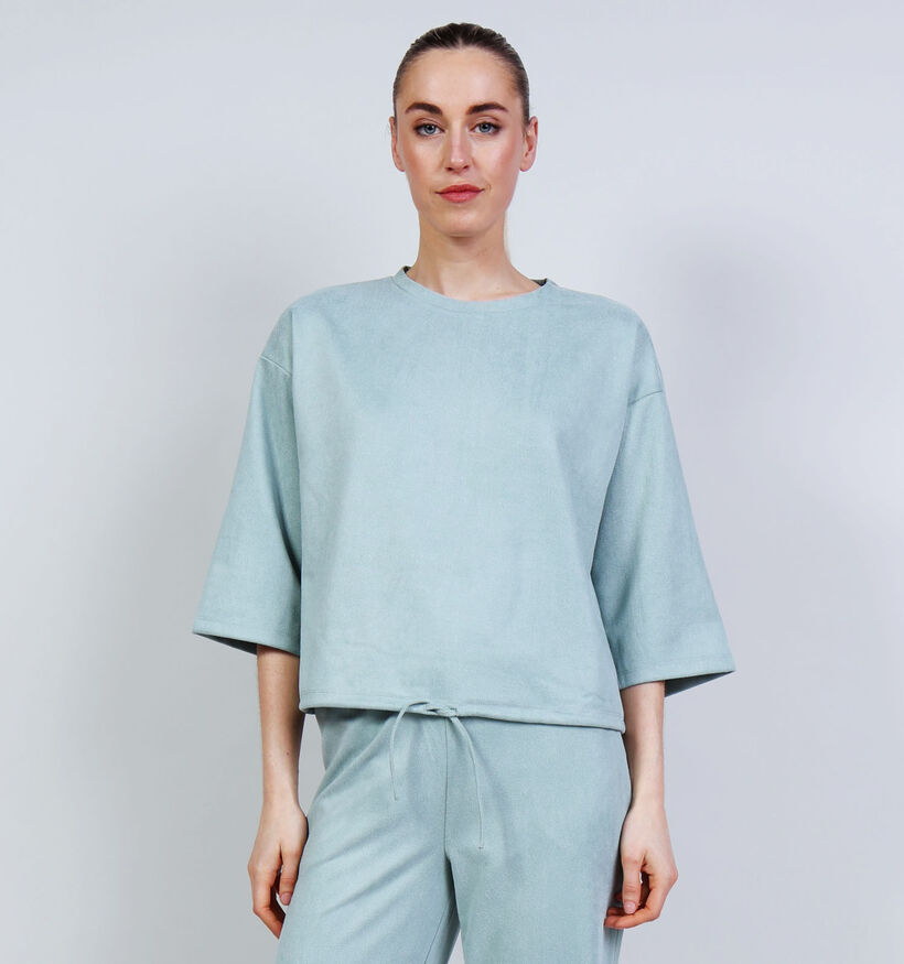 Vila Sudas String Top T-shirt en Vert pour femmes (374844)