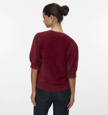 Vero Moda Truien Beige/Rood