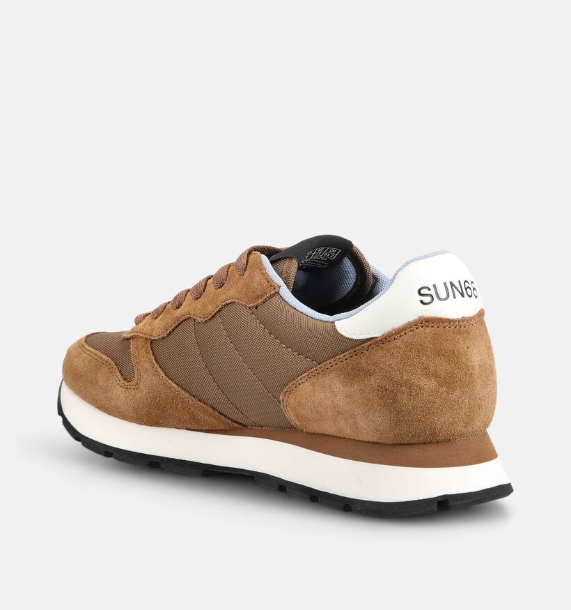 Sun68 Ally Solid Baskets en Marron pour femmes (379715) - pour semelles orthop&eacute;diques