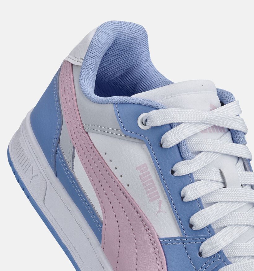 Puma Caven III Witte Sneakers voor meisjes (366622) - geschikt voor steunzolen