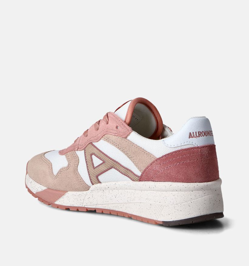 Allrounder Vitesse 2 Beige/Oranje Sneakers voor dames (354259) - geschikt voor steunzolen