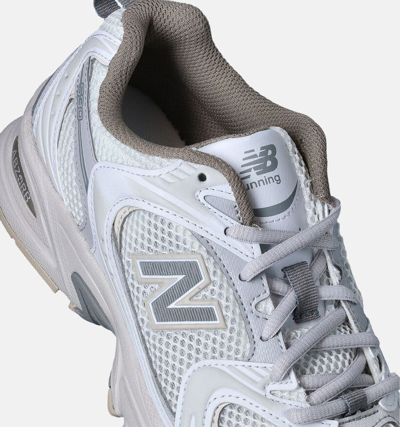 New Balance U 530 Baskets en Écru pour femmes (349727) - pour semelles orthopédiques