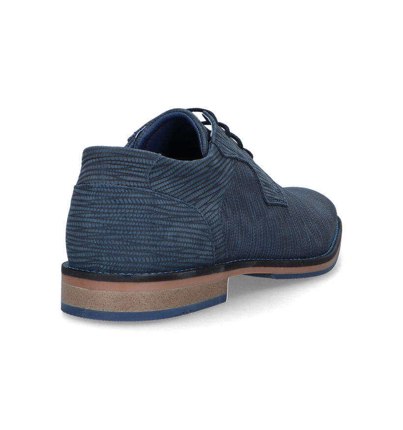 Bullboxer Chaussures classiques en Bleu pour hommes (331811) - pour semelles orthopédiques